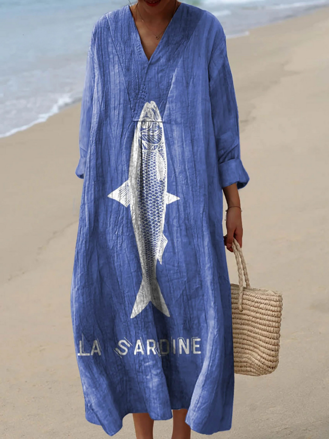 Lavina | Breezy Summer Dress with Long Sleeves