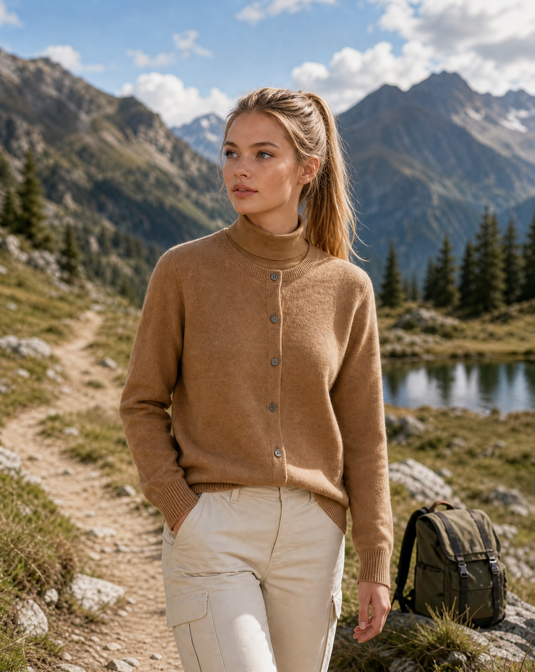 Soft Button Cardigan
