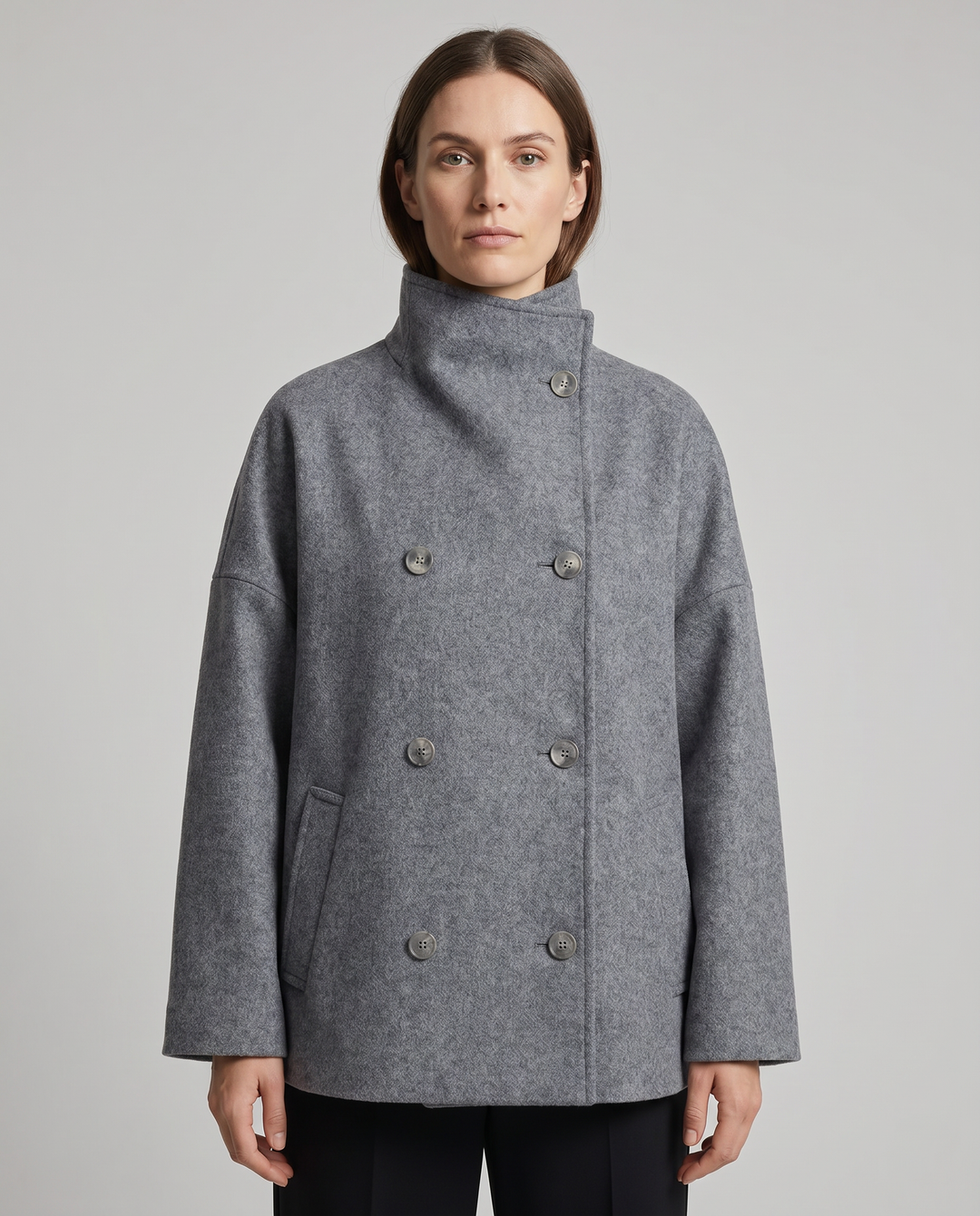 Stand Collar Women&