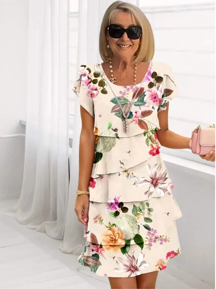Camille | Garden Floral Dress