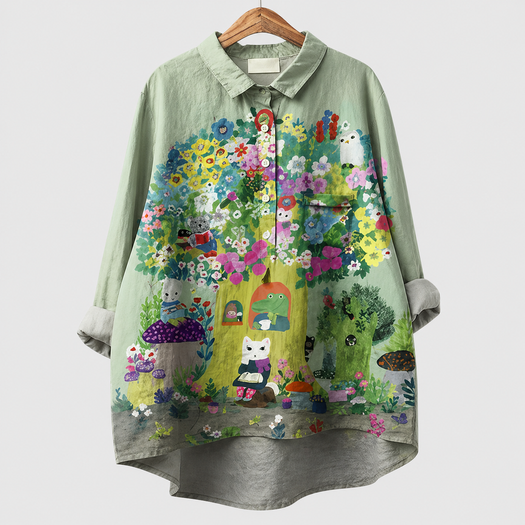 Caroline | Elegant Summer Blouse